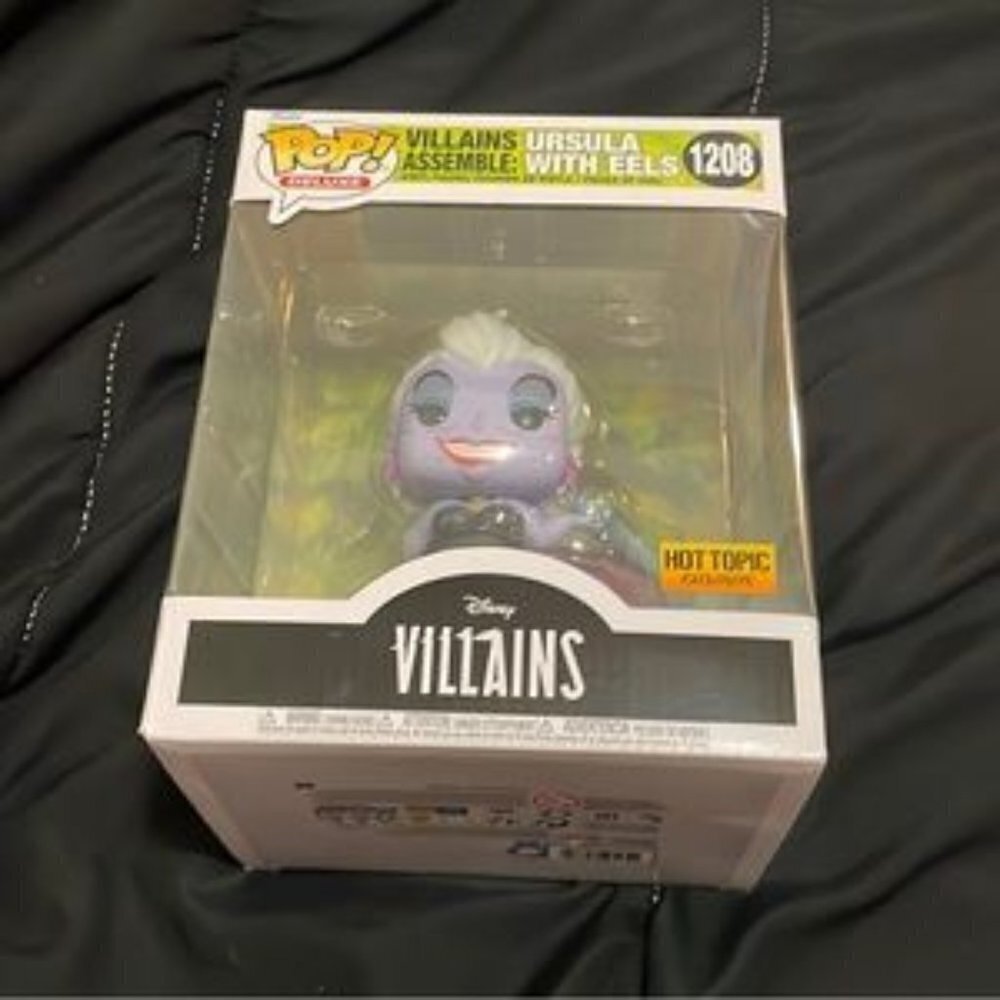 Villains Assemble Ursula with Eels from The Little Mermaid Funko Pop Deluxe